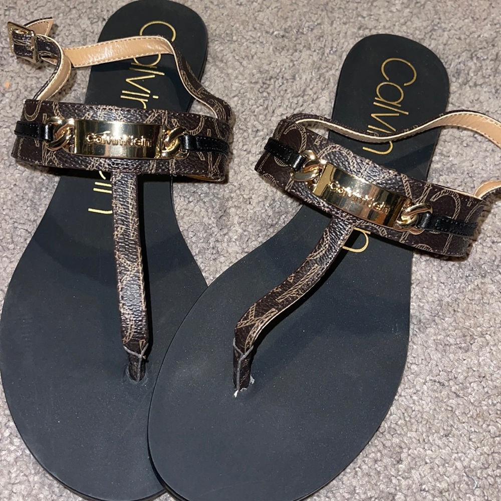 Calvin Klein flats